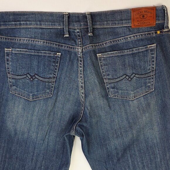 Lucky Brand 30X33 Womens Size 10/30 Regular Sweet'N Low Bootcut Blue Denim Jeans - Picture 13 of 13
